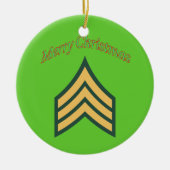 Kerstageornament Keramisch Ornament (Voorkant)