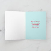 Kerstagetje Verse Matthew Religieuze Kaart (Binnen)