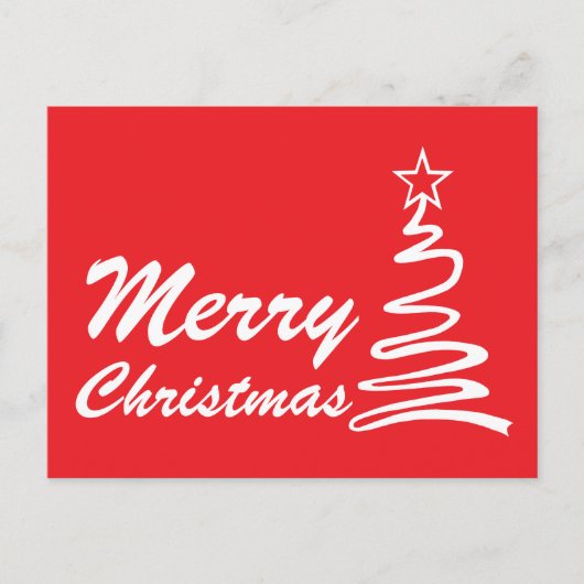 Kerstagevakantie Feestdagenkaart (Voorkant)