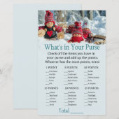 Kerstagnome Wat zit er in je handtas? (Voorkant / Achterkant)