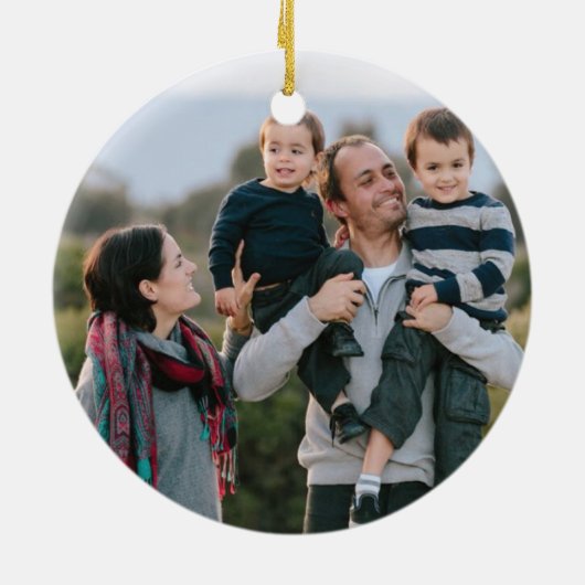 Kerstair keramisch Ornament - Berry (Achterkant)