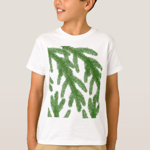 Kerstaire boomtakken t-shirt