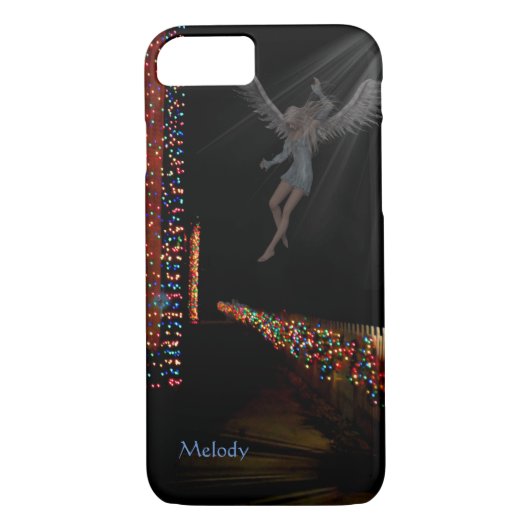 Kerstaire iPhone Case 8/7 Barely Daar Angel (Achterkant)