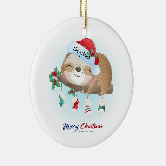 Kerstaire keramische versiering keramisch ornament (Rechts)