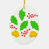 Kerstaire kerstbal keramiek Adorno Ceramic Ornam Keramisch Ornament (Voorkant)