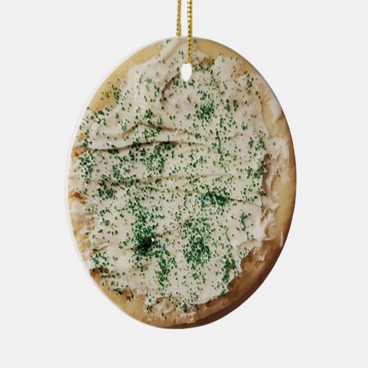 Kerstaire kerstsuikerkoekjes Snoep Keramisch Ornament (Rechts)