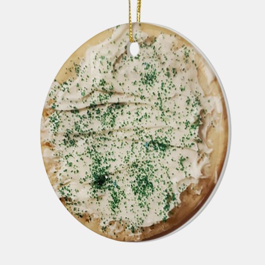 Kerstaire kerstsuikerkoekjes Snoep Keramisch Ornament (Links)