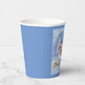 Kerstaire kopjes papieren bekers (Rechts)