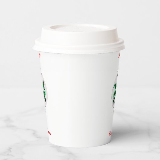 Kerstaire kopjes papieren bekers (Links)