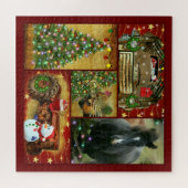 Kerstaire koulage Frosty Horse GMC Truck Tractor Legpuzzel (Horizontaal)