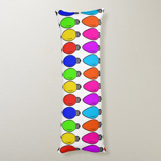 Kerstaire  lampen Sierkussen Lichaamskussen (Achterkant (Verticaal))