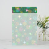 Kerstaire lampvoet briefpapier (Staand voorkant)