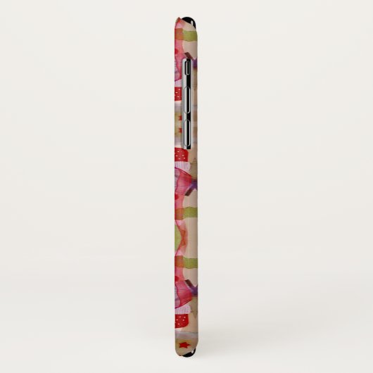 Kerstaire monogram Case-Mate iPhone case (Achterkant/links)