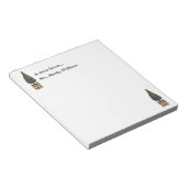 Kerstaire Topiary Classic Traditional Festive Notitieblok (Schuin)