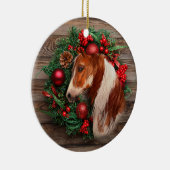 Kerstaire versiering van keramische keramische ker keramisch ornament (Rechts)