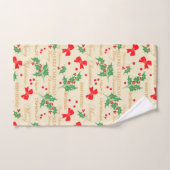 Kerstairkonijnen en heiligen bad handdoek (Handdoek)