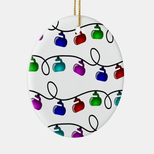 Kerstairlicht voor versiering keramisch ornament (Rechts)