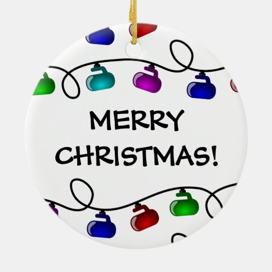 Kerstairlicht voor versiering keramisch ornament (Achterkant)