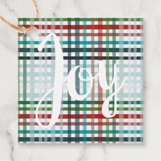 Kerstairpatroon Bedankjes Labels (Voorkant)