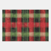 Kerstairpatroon Inpakpapier Vel (Voorkant 2)