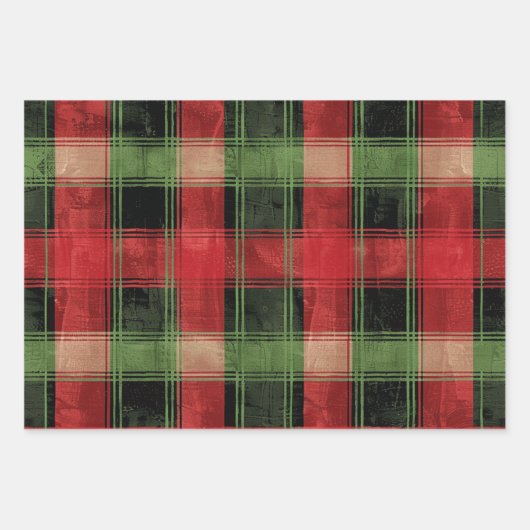 Kerstairpatroon Inpakpapier Vel (Voorkant 2)