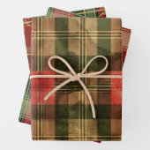 Kerstairpatroon Inpakpapier Vel (In situ)