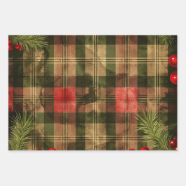 Kerstairpatroon Inpakpapier Vel