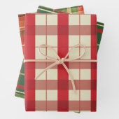 Kerstairpatroon Inpakpapier Vel (In situ)