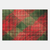 Kerstairpatroon Inpakpapier Vel (Voorkant 3)