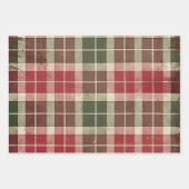 Kerstairpatroon Inpakpapier Vel (Voorkant 2)