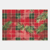 Kerstairpatroon Inpakpapier Vel (Voorkant)