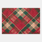 Kerstairpatroon Inpakpapier Vel (Voorkant 2)