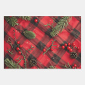 Kerstairpatroon Inpakpapier Vel (Voorkant 3)