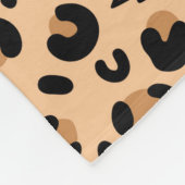 Kerstairpatroon met luipaard fleece deken (Hoek)