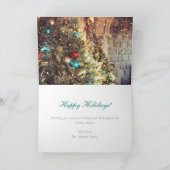 Kerstairpatroon twee serie: kerstfeest kaart (Binnen)