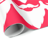 Kerstairrode en witte kerststaarten cadeaupapier (Rol Hoek)