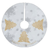 Kerstairrok met goudkoorts kerstboom rok (Voorkant)