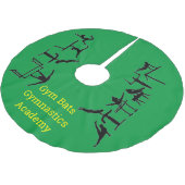 Kerstairrok van de Gymnastiekacademie Kerstboom Rok (Gekanteld)