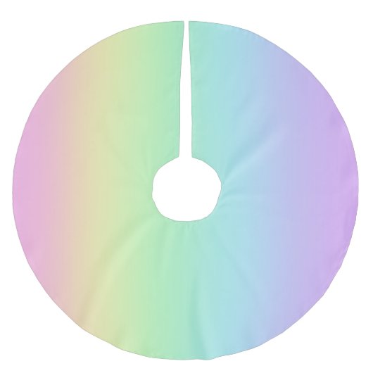 Kerstairrok van de regenboog kerstboom rok (Voorkant)