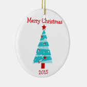 Kerstairversiering 2015 keramisch ornament (Rechts)