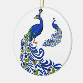 Kerstairversiering — keramisch sieraad ornament (Links)