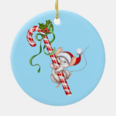 Kerstairversiering — Kerstaire keramische versieri Keramisch Ornament (Achterkant)