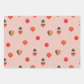 Kerstairversieringspatroon Inpakpapier Vel (Voorkant 2)