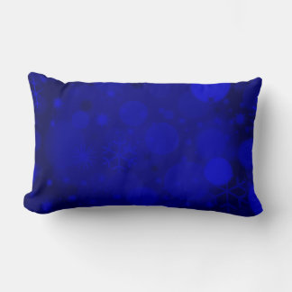 Kerstak, blauw Sierkussen van de lumbaal Kussen