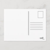 Kerstak Feestdagenkaart (Achterkant)