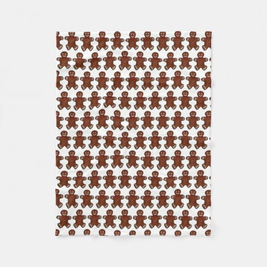 Kerstak kerstkoekje Holiday Baking Fleece Deken (Voorkant)