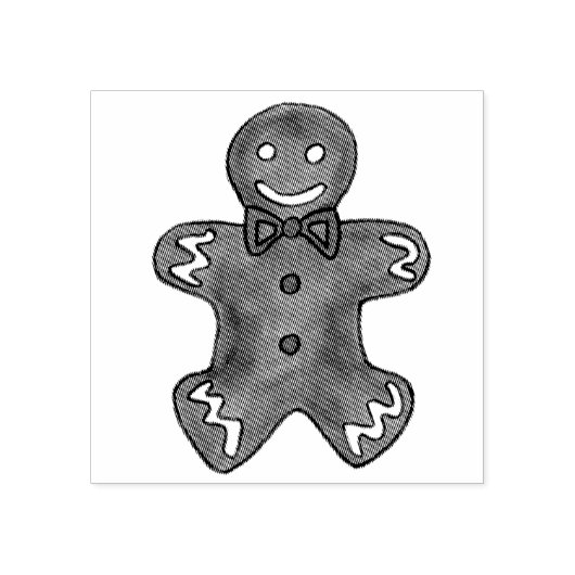 Kerstak kerstkoekje Holiday Baking Rubberstempel (Afrduk)