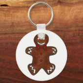 Kerstak kerstkoekje Holiday Baking Sleutelhanger (Voorkant)