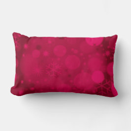 Kerstak, Rasp.roze-lumbar Sierkussen Kussen