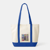 Kerstak Tote Bag (Achterkant)